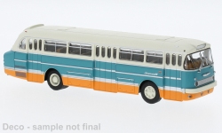 Brekina 59576 - H0 - Ikarus 66, Stadtversion - weiß/türkis